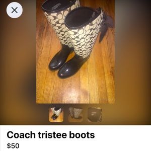 Coach boots